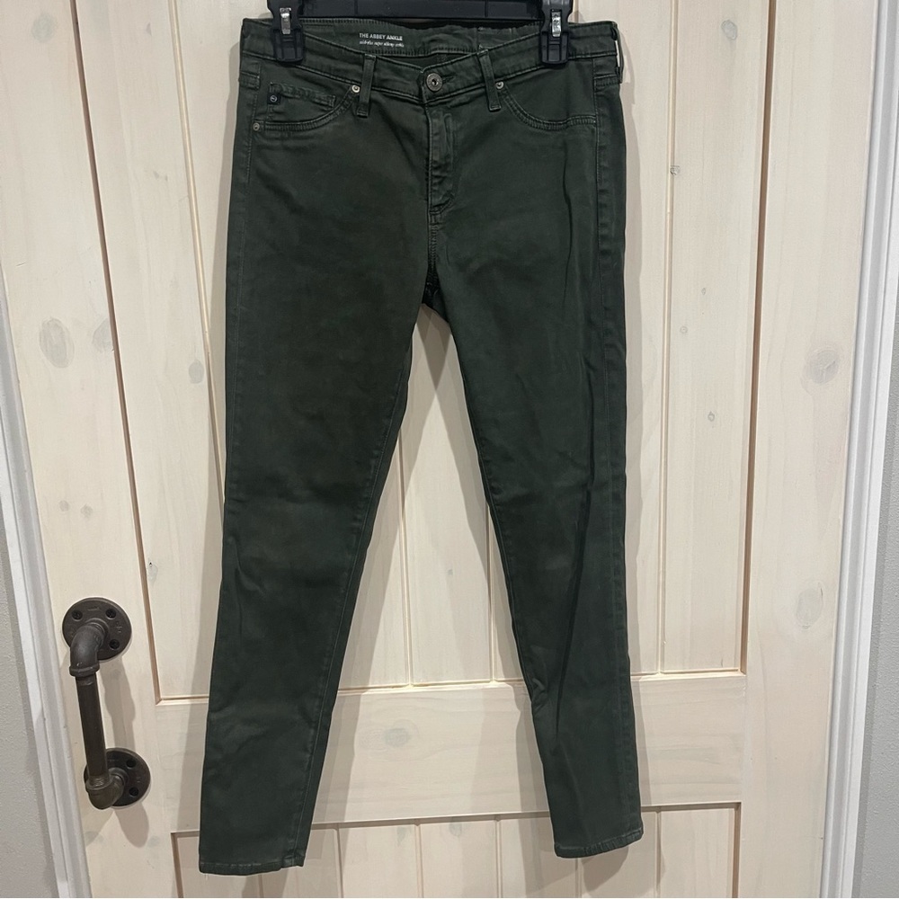 AG The Abbey Ankle Mid Rise super Skinny Ankle Pants